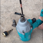 Llave de Impacto Inalámbrica 128V con Maletín y 2 Baterías — Potente, Portátil y Profesional